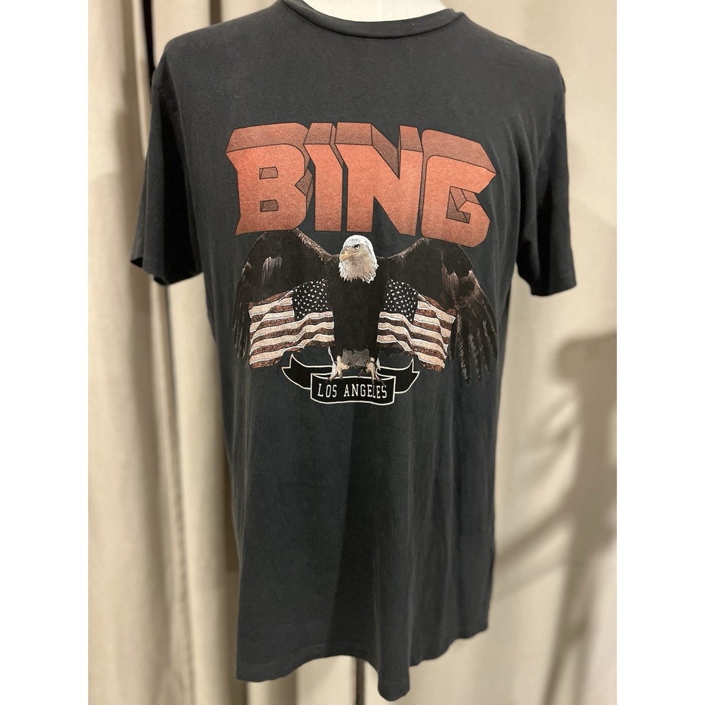 Anine Bing T Shirt Size‎ Medium Charcoal Color